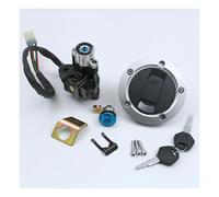 Protezione il coperchio serbatoio dell'olio Tappo Serbatoio Carburante Accensione Motocicletta Serratura Sella Per Suzuki Per Bandit GSF650 GSF1200 GSF1250 GSF 650 1200 1250(SET completo)