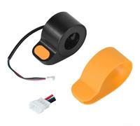 Protezione impermeabile per acceleratore scooter elettrico nero | Plastica ABS rigida, resistente agli urti, adatta per xiaomi per ninebot per Max per G30, finitura nera, lunga durata