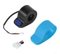 Protezione impermeabile per acceleratore scooter elettrico nero | Plastica ABS rigida, resistente agli urti, adatta per xiaomi per ninebot per Max per G30, finitura nera, lunga durata