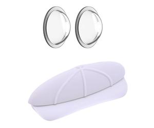 Protezione impermeabile per fotocamera auto, flessibile, in silicone e PVC, per diversi tipi di veicoli, riduce i riflessi durante la notte antipolvere