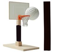 Protezione impermeabile per pali da cantina, 100/140/180 cm, imbottitura rotonda per colonna e cuscinetto per pali da basket, per la sicurezza dei giocatori, asta imbottita per tutte le stagioni