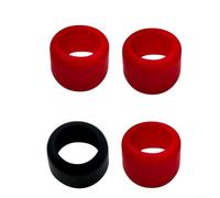 Protezione in gomma per testa avvitatore a percussione esagonale da 1/4", adatta per DeWalt e altre marche, prolunga la durata dell'utensile e previene l'usura (B)