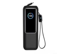 Protezione in silicone per Anker Zolo Power Bank leggera e adatta ai viaggi (nero)
