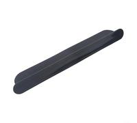 Protezione in silicone per lavello da cucina, riutilizzabile, per prevenire schizzi d'acqua, colore nero, facile da usare come paraschizzi, 52 cm (nero)
