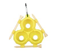 Protezione in silicone per palline da golf, 3 supporti di alta qualità inclusi gancio in alluminio per fissare saldamente la pallina da golf