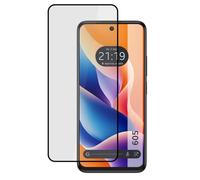 Protezione in vetro temperato completa 5D Full Glue nero per TCL 605 vetro