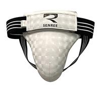 Protezione inguinale e addominale in pelle PU per boxe, Muay Thai e allenamento in palestra