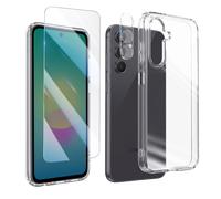 Protezione Integrale per Galaxy A27 Cover Silicone Vetro Schermo e Fotocamera