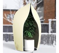 Protezione invernale per piante da esterno 2 pezzi, 200 x 240 cm Protezione invernale per piante in vaso con cerniera e coulisse Protezione invernale in non tessuto per piante d'inverno per alberi