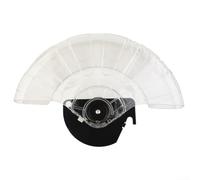 Protezione lama trasparente per sega troncatrice elettrica LS1040 in plastica e metallo, parte di ricambio per macchina da taglio in alluminio, diametro 28 cm, nero
