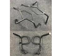 Protezione laterale caduta Motore del motociclo Guard Crash Bar Paraurti Carenatura Barra di Protezione Per BMW Per F650GS Per F700GS Per F800GS 2008-2018 Barre Paramotore Motore(Nero)