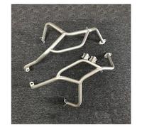 Protezione laterale caduta Motore Del Motociclo Guard Crash Bar Serbatoio Paraurti Barra Di Protezione Per BMW Per F800GS Per F700GS Per F650GS 2008-2018 Barre Paramotore Motore(Silver-Upper Bars)