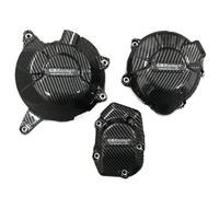 Protezione Laterale Del Motore For GB Racing For KAWASAKI Z900 2017-2023 Cofano Motore For Motocicletta Copertura Motore Cofano Motore Sinistro Carter Statore Motore Moto(Carbon fiber texture)