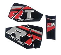 Protezione laterale for serbatoio carburante for motocicletta adatta for BMW R1250RT R 1250 RT r1200rt LC 2020 - Adesivi protettivi for serbatoio, impugnatura for ginocchia, trazione(Black about)