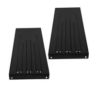 Protezione Laterale per Carrozzina 46x16,2x3cm 2 Pezzi Nero | PP, Installazione Semplice, Comfort e Sicurezza, per Esterni e Strutture Assistenziali