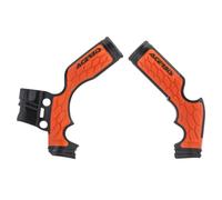 Acerbis 0022896 Husqvarna/KTM, Protezione telaio X-Grip male Nero/Arancione