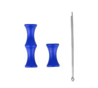 Protezione leggera in silicone per archetto progettato per un'esperienza confortevole (blu)