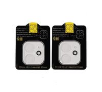 INF Confezione da 2 protezioni per fotocamera per cover fotocamera in vetro temperato per iPhone 11
