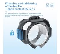 Protezione Lenti Impermeabile per Insta360 X5 Protezione Vetro Ottico Antigraffi