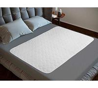 Protezione letto matrimoniale lavabile senza tettuccio-Il lenzuolo Kylie certificato OekoTex utilizzato per incontinenza e bagnatura del letto;coprimaterasso antiscivolo impermeabile assorbe 2 litri