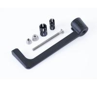 Protezione leva freno/frizione - nero Aprilia Tuono V4 1100 2015-2017 R&G