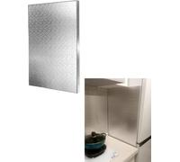 Protezione magnetica ignifuga for piano cottura, scudo termico anti-schizzi in alluminio resistente al calore/fuoco for il lato del frigorifero(11.8x15.8")