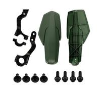 Protezione Mano Manubrio Paramani In Plastica ABS Per Navi110, Accessori Per Paramani Protettivi Per Manubrio Di Motociclette Paramani Moto(Green with bracket)