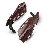 Protezione manubrio Moto Manubrio Mano Guard Maniglia Protector Paramani Wind Shield Per YAMAHA XVS950 R SPEC FZR 1000 Per Genesis FZR600 TRX850(Maroon)