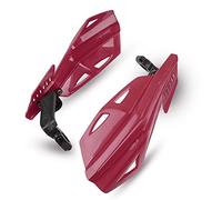 Protezione manubrio Moto Manubrio Mano Guard Maniglia Protector Paramani Wind Shield Per YAMAHA XVS950 R SPEC FZR 1000 Per Genesis FZR600 TRX850(Oxblood red)