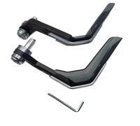 Protezione Manubrio Universale Protettore Modifica Protettiva Ingranaggio CNC In Lega Di Alluminio Motorbike Mano Guardia Guardia Scudo Antivento(Titanium color)