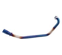 protezione marmitta moto resistente Per Y&amaha YZF-R15 V2 Moto Sistema Collettore Anteriore Scarico Silenziatore Scarico Slip-On Tubo(B)