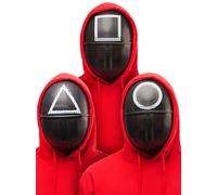 Protezione Maschera Tre Pezzi Set Squid Gioco Adulti