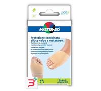 Master-Aid Foot Care - Protezione combinata per Alluce Valgo e Metatarso Small