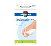 Master-Aid Protezione Alluce Valgo In Gel Con Separatore Dita Integrato