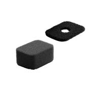 Protezione microfono per fotocamera isolata ultra sottile con cancellazione del rumore invisibile per fotocamere d'azione. Conservazione gratuita con custodia per il trasporto. Forma di spugna