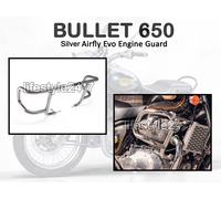 Protezione motore Airfly Evo argento originale Royal Enfield Bullet 650