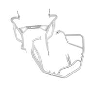 Protezione motore in lega PER XL750 TRANSALP Xl750 Accessori Per Moto Carenatura Telaio Barra Superiore Inferiore Protezione Motore Barra Di Protezione Paramotore Nero(Silver)