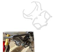 Protezione Motore Moto 1 Set di Accessori per La Protezione del Telaio della Moto per BMW F900R F900XR 2020-2023 2022 2021 Paraurti Superiore del Motore Barre di Protezione(Silver)