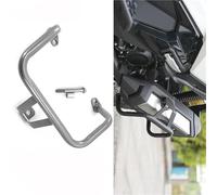 Protezione motore moto Protezione Scarico Per Moto Per Honda ADV350 2024-2025, Barra Di Protezione Anticaduta, Protezione Paraurti(Silver)