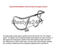 Protezione motore originale Royal Enfield "Silver Airfly Evo" per Meteor 350