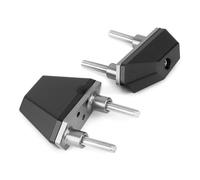 Protezione Motore Per Moto Custodia Protettiva Copertura Scorrevole Cursori Telaio Per Kawasaki Z800 Z1000 Z750 2004-2014(Titanium3)