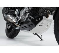 Protezione motore SW-Motech - Nero/Argento. Suzuki DL650 (11-) / XT (15-)., nero-argento