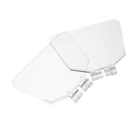 Protezione Occhi da Banco in Plastica Trasparente 2 Pezzi