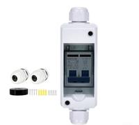 Protezione pannello solare DC AC1000V IP65 scatola interruttore disconnettore impermeabile per funzionamento sicuro (6A)