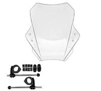 Protezione Parabrezza Per Tiger 1200 XRX Per Tiger 800 Per Tiger 1200 XCA XCX Parabrezza Per Moto Parabrezza Deflettore Del Vento Carenatura Spoiler(Transparent)