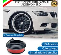PROTEZIONE PARAFANGHI NERA ADESIVO IN GOMMA FLESSIBILE PER CHEVROLET MALIBU