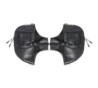 Protezione Paramotore Per Il Turismo Per Strada Per Strada Con Protezione Motore Motocicletta Pelle PU Morbida Ghette Inferiori Scaldamuscoli Barra Di Protezione Borsa