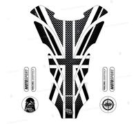 Protezione Paraserbatoio Adesivo Resinato Compatibile moto Triumph Universale