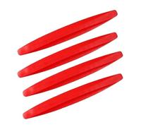 Protezione Paraurti Anteriore E Posteriore Per Auto In Gomma Con Labbro Protettivo Striscia Decorativa Per Paraurti 2/4 Pezzi(4pc-red)