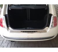 PROTEZIONE PARAURTI IN ACCIAIO INOX CROMATO PER Fiat 500 / 500 C 2007-2015-
